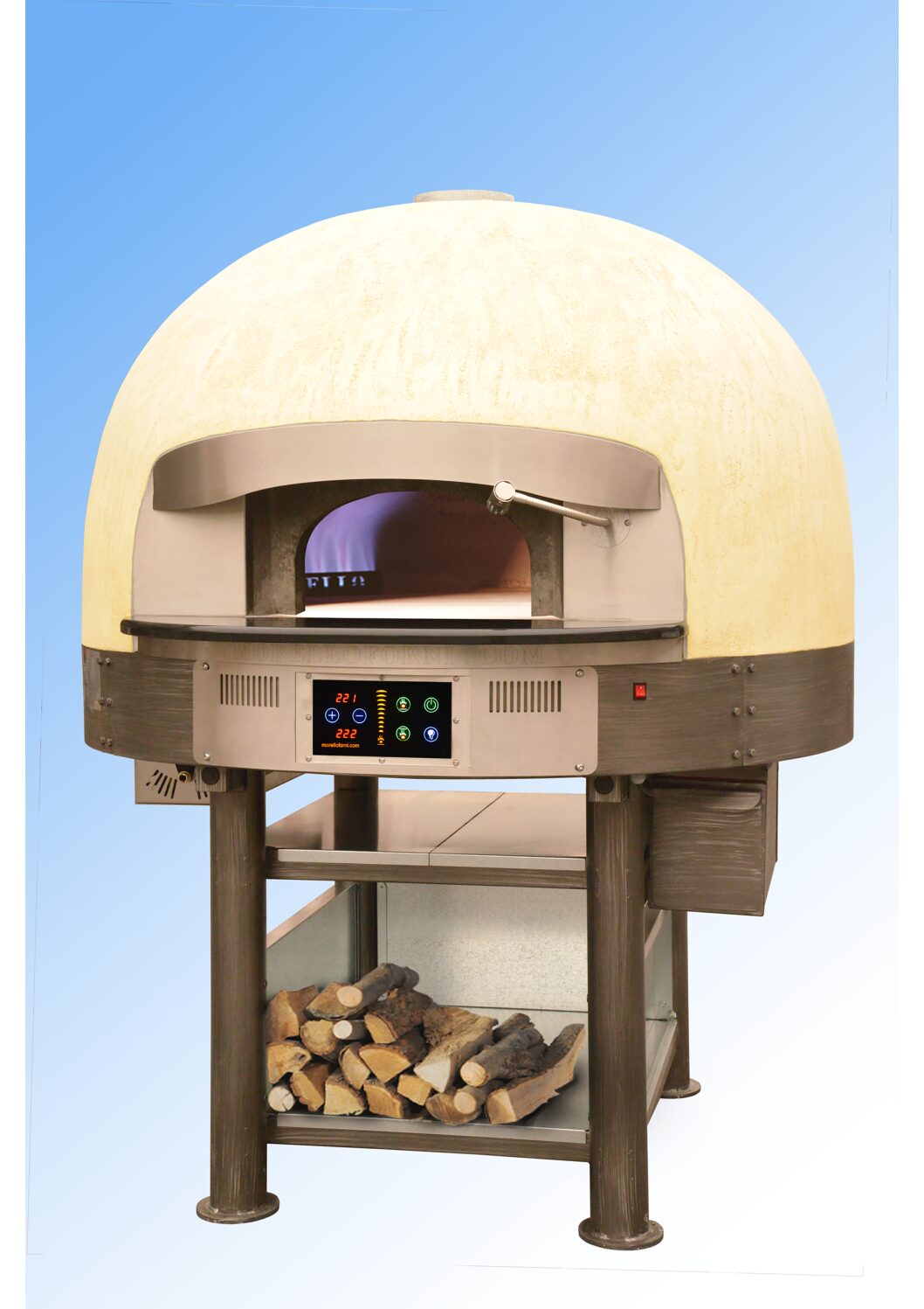 Four à pizza statique avec fonctionnement à gaz et brûleur atmosphérique - morello forni - ligne pg_1