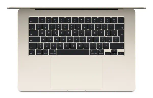 MacBook Air 15'' M3 (CPU 8/10) 16Go 512Go SSD 2024 Lumière Stellaire - Grade Reconditionné en France_1