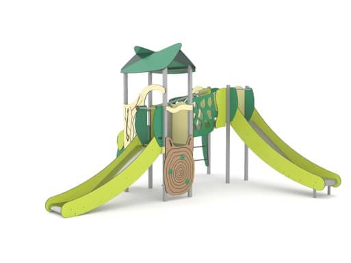 Structure multi-activités métallique organik - LD1OR2161 - Ludoparc - pour enfants dès 2 ans - capacité 20 personnes_1