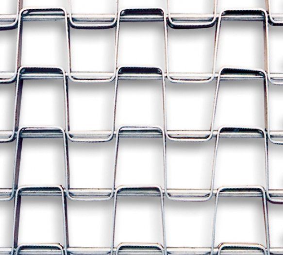 Type MG - bandes transporteuses métalliques Codina - maille à fil rond pliée en forme d'œillet_1