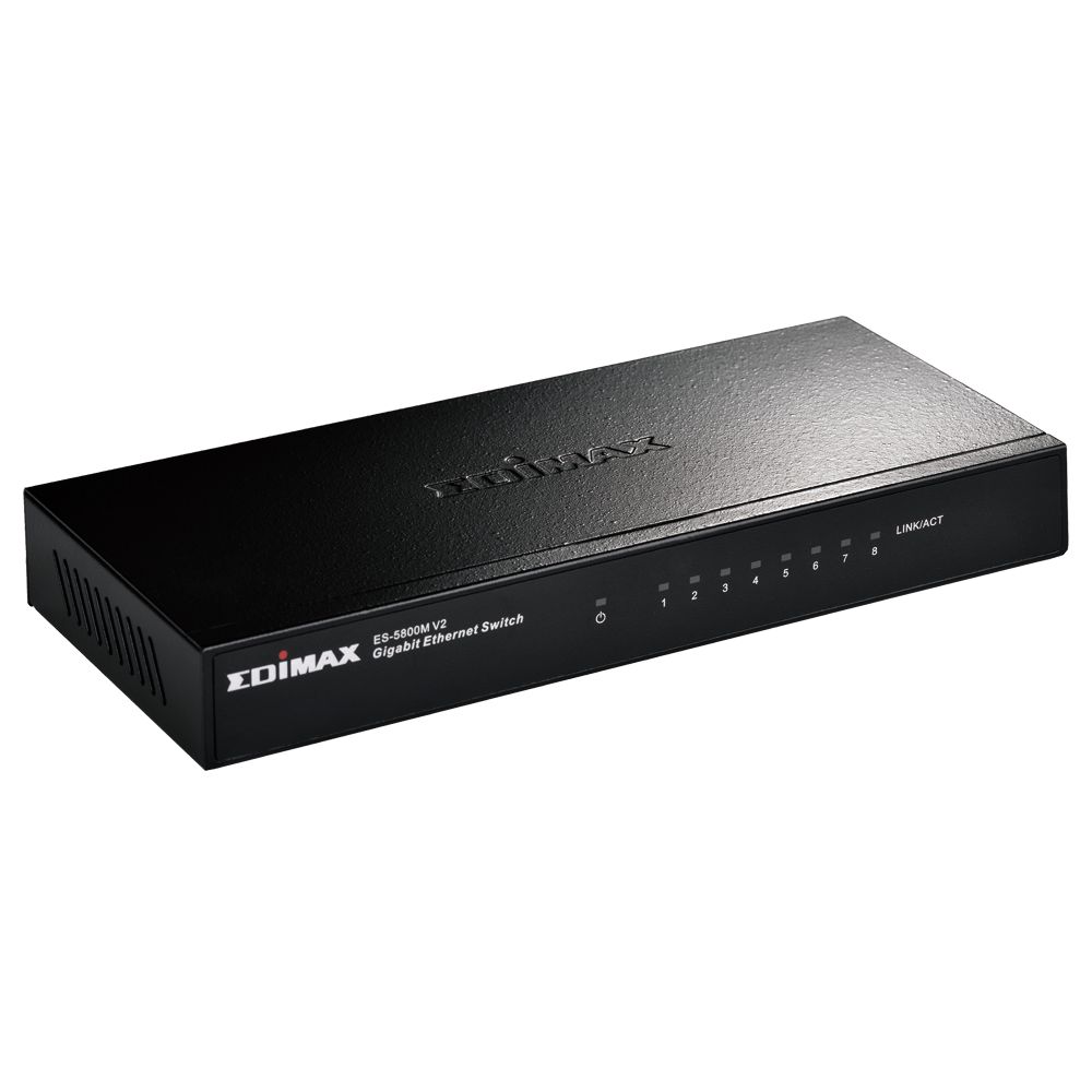 Commutateurs - switch - Emidax ES-5800M V2 - 8 ports RJ-45 - 1000Mbps_1