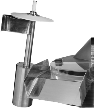 Cutter professionnel - Titane 80 - inox AISI 304 avec cuves épaisses et normes CE_1