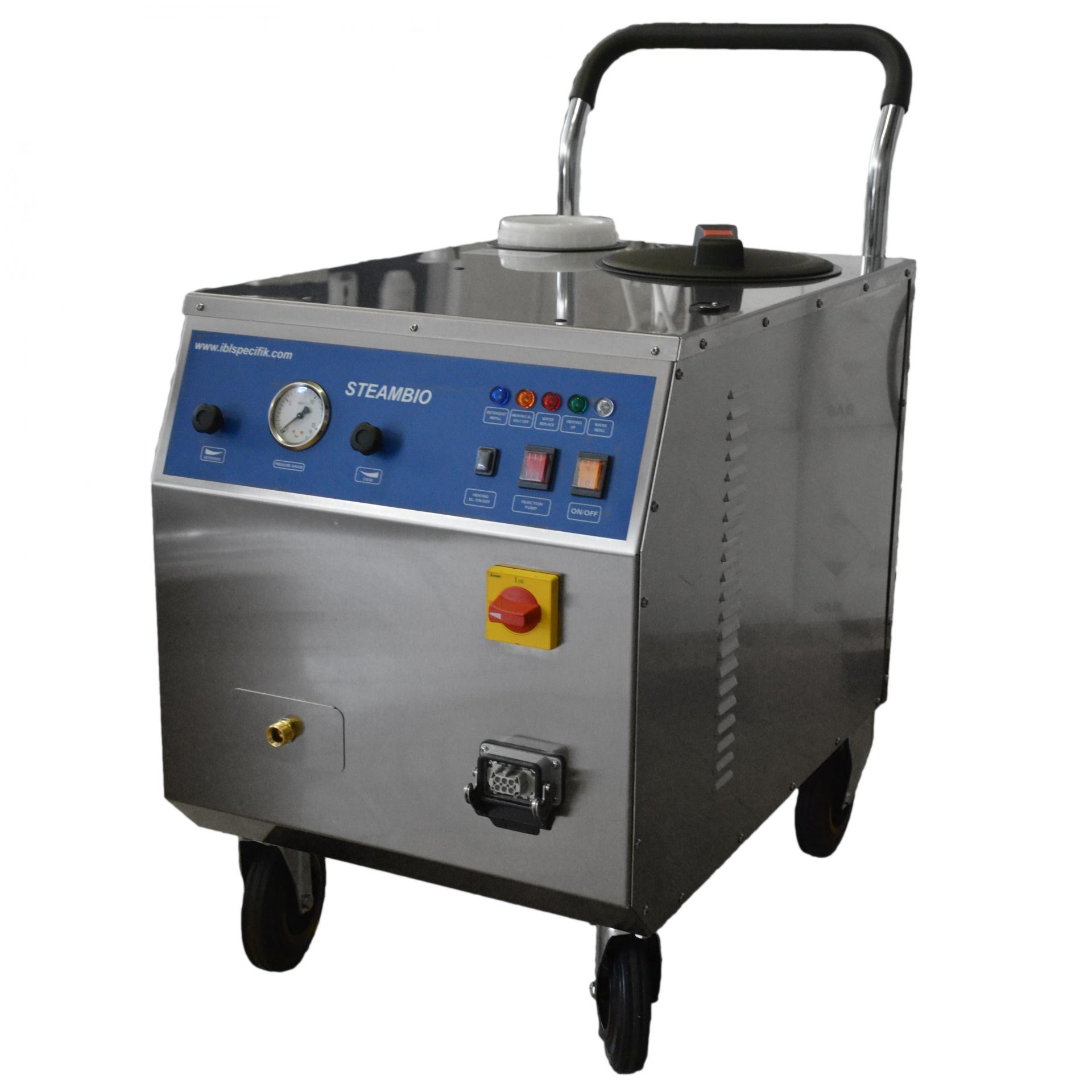 Nettoyeur à vapeur industriel - pression 10 bar - puissance 9000 à 18000 W - Steambio Max_0