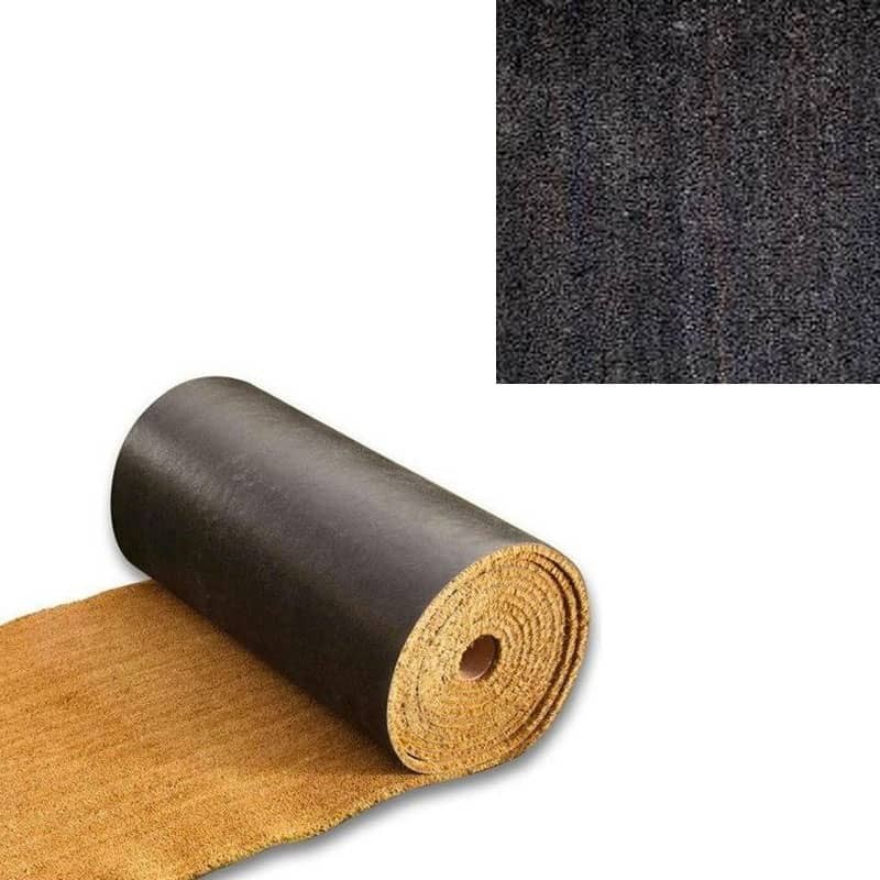 Tapis coco sur mesure 17 mm qualité supérieure couleur rouge, noir, naturel - karpet_1