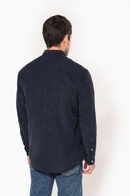 Chemise manches longues en velours côtelé homme - Réf: K599 - Kariban_1