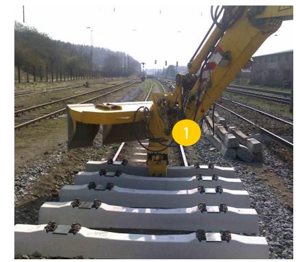 Echangeur de traverse pour ballast des voies de chemin de fer_1