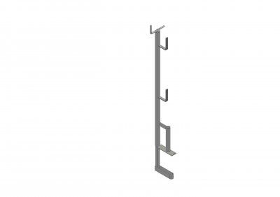 Garde corps pince dalle à planches - lagneaux - capacité de serrage : 450mm_1