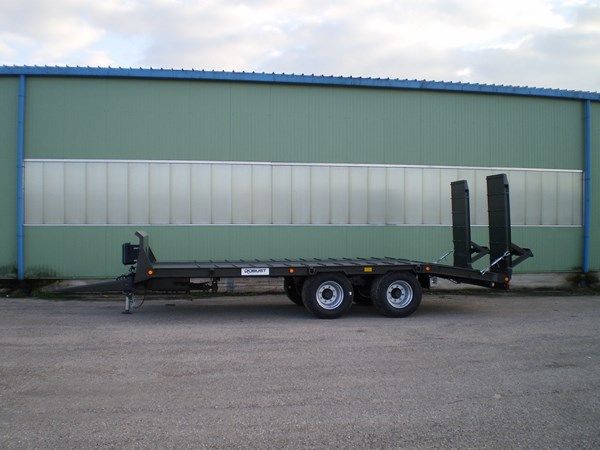 Remorque agricole RP16 avec rampes hydrauliques