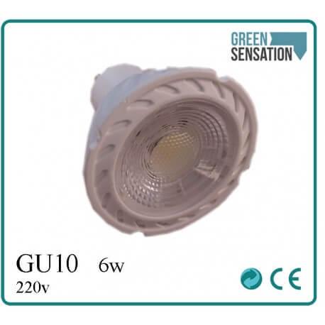 Spot LED GU10 blanc neutre 4500K - Encastrable 6W 220V avec 24 LED haute intensité_1