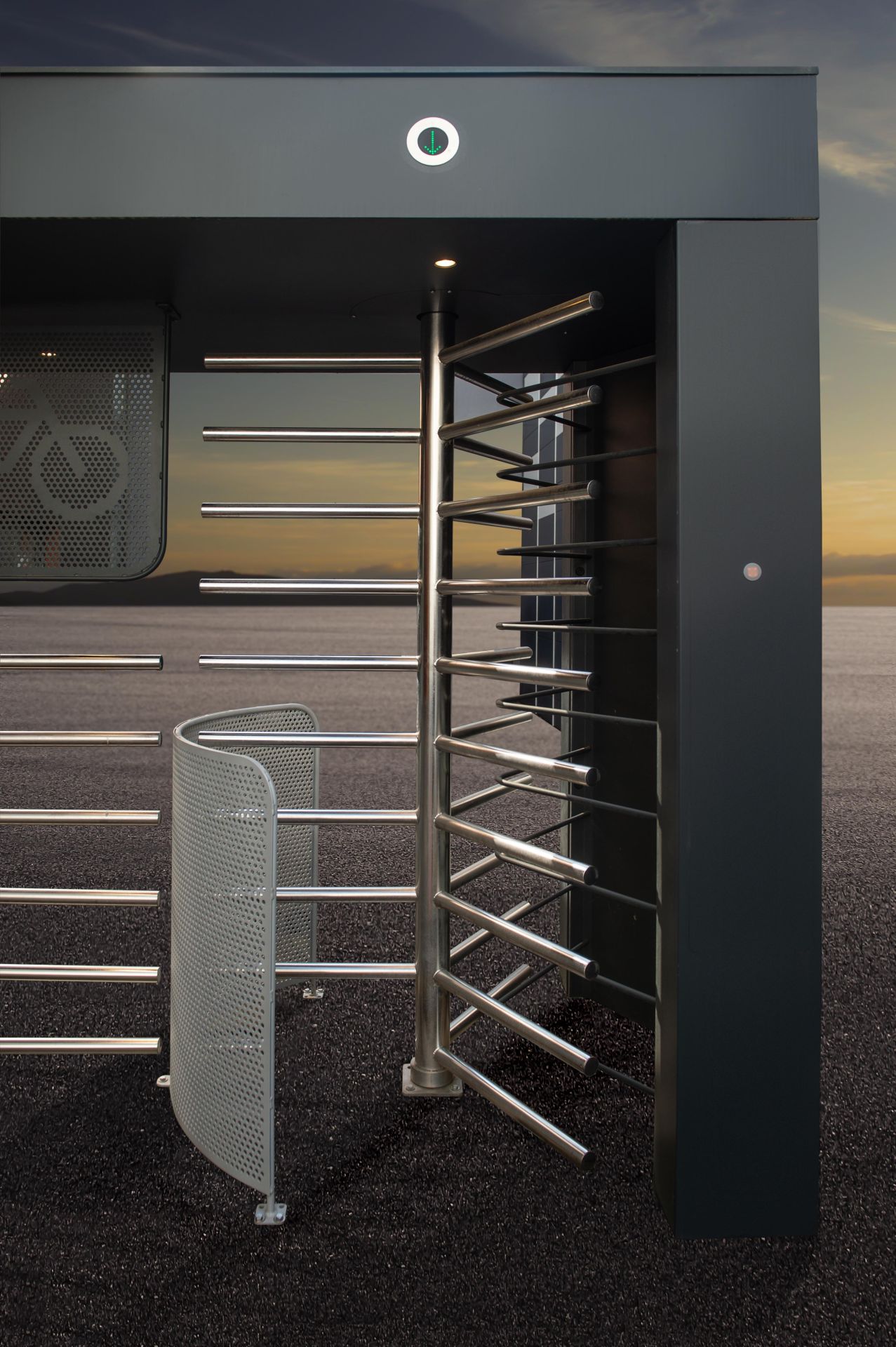 Tourniquet piéton/vélos à double sens - LBA TBIKE_1