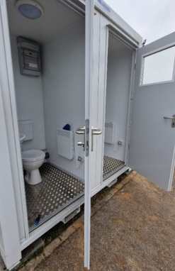 Bâtiment modulaire - Module sanitaire 8 pieds juxtaposable - CTX DUO S_1