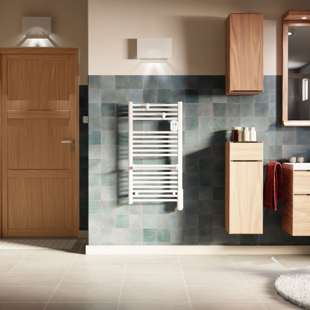 EZYBAIN Radiateur sèche serviettes 500W Blanc - Intuis - M172311_1