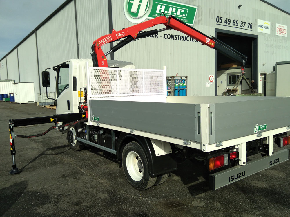 Grue sur remorque - portée de 1 à 12 t/m pour porteur, tracteur et remorque - HPC - Fassi_1