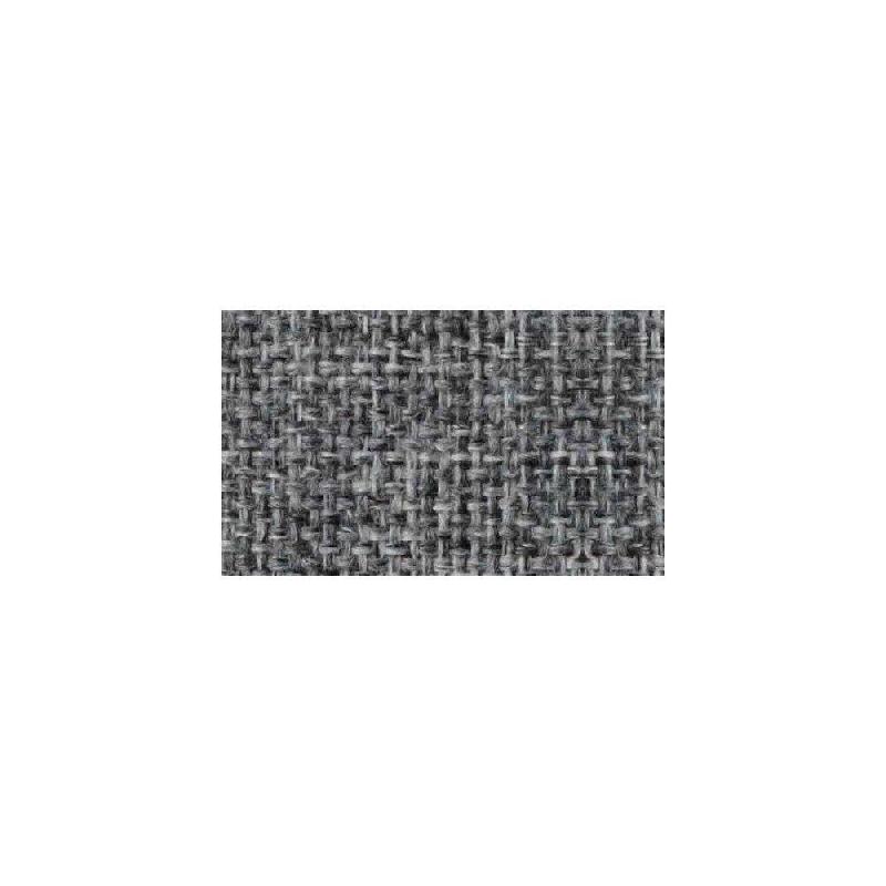 Innovation Living - Table basse design Stone 70x43 cm en tissu Twist Granite et plateau en chêne clair avec espace de rangement 110L_1