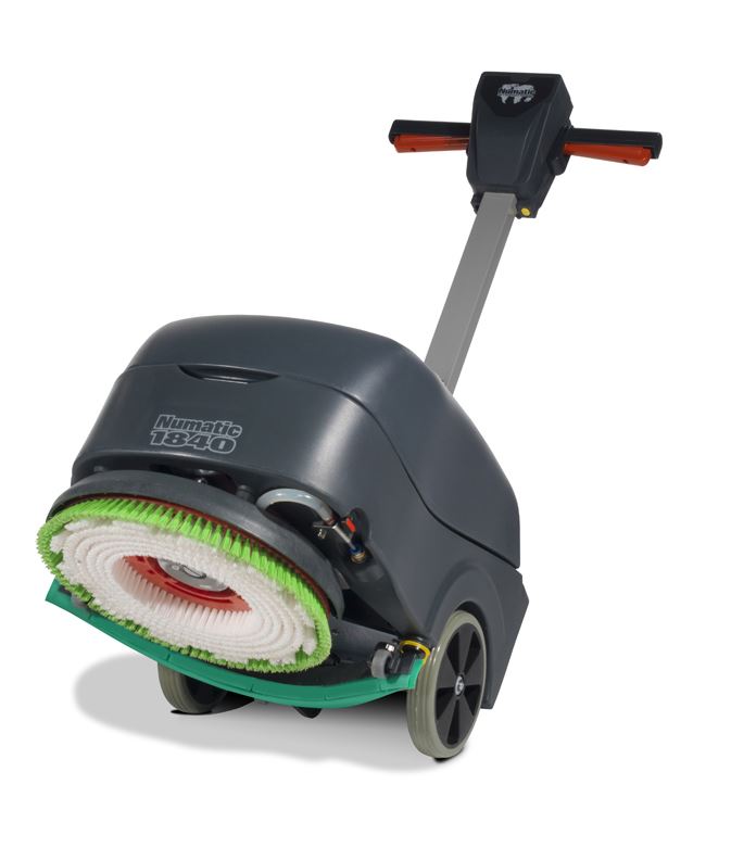 Autolaveuse compacte TGB 1840 - Batterie gel sans entretien - Aspiration circulaire 200°_1