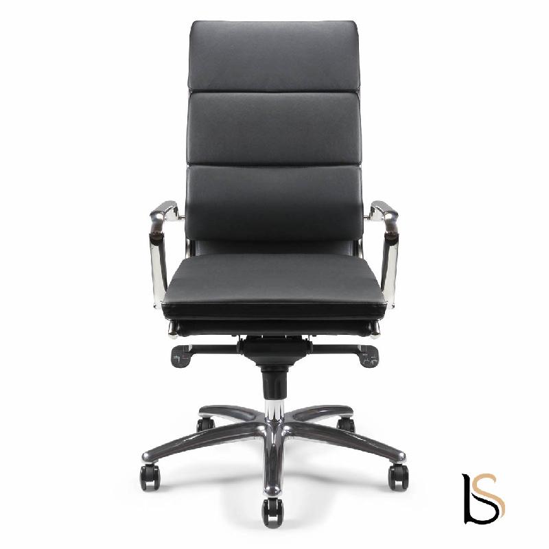 Fauteuil de Direction ETAN H - ACT' - cuir noir_1