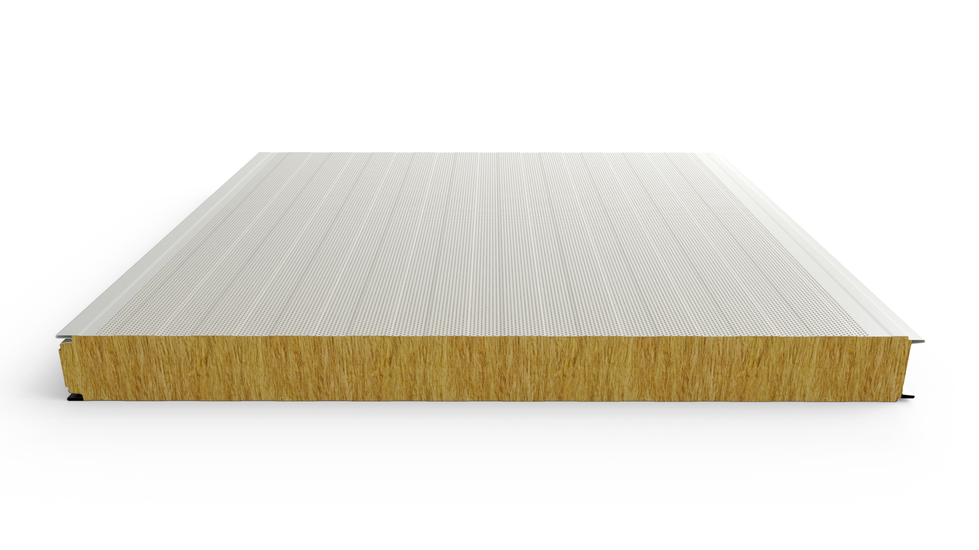 Panneau sandwich de bardage isolant mural à fixation apparente - Promirock® V Acoustic_1