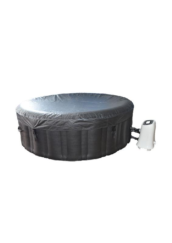 Spa gonflable rond HORA - 6 places - Ø 208 x H. 65 cm - 120 jets - Chauffage jusqu'à 41°C_1