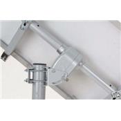 Fixation solaire optimisée pour un panneau photovoltaïque jusqu’à 2m²