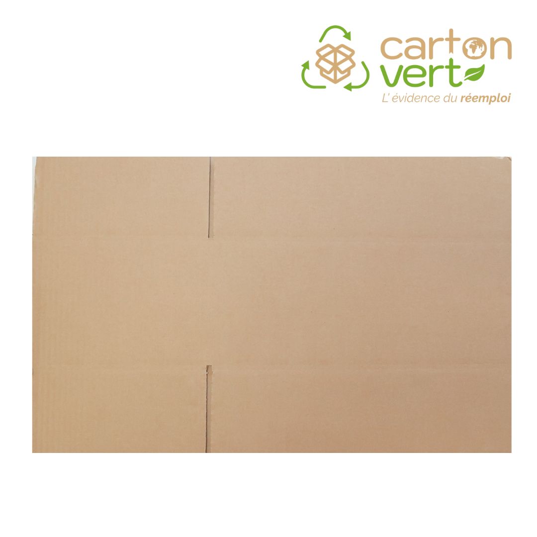 Caisse américaine en carton simple cannelure - 45 x 26 x 19 cm - palette de 880 cartons - état neuf_1