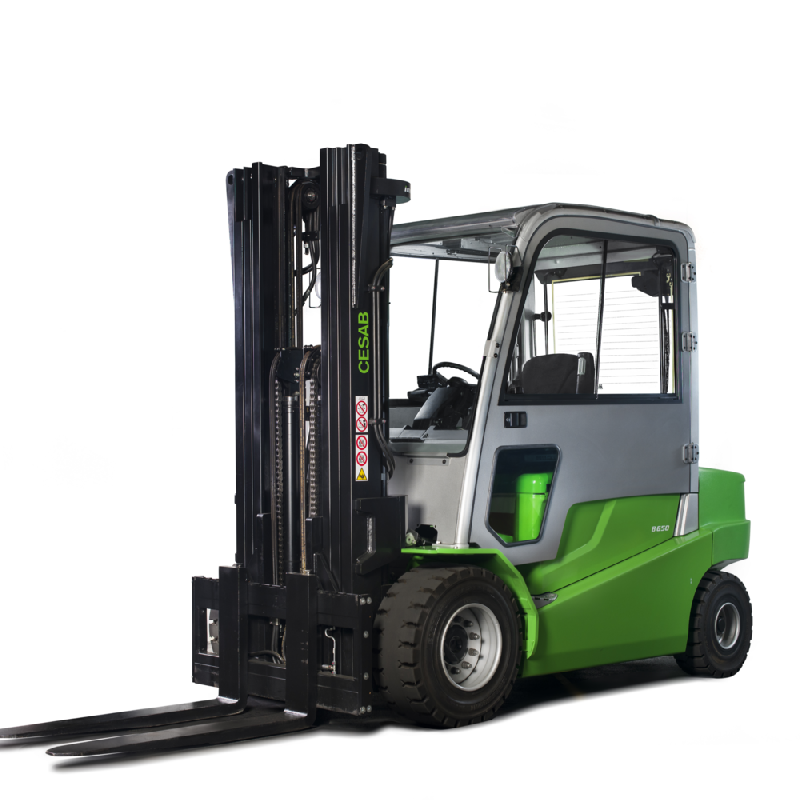 Chariot frontal électrique 4 roues 80 V CESAB B600 en Isère et Rhône   -  disponible en achat neuf et en location de courte à longue durée_1