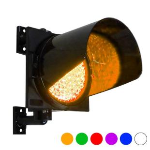 Feu à Leds D200 mm - 160300 - Polycarbonate noir - 95 leds haute intensité - Version solaire disponible_1