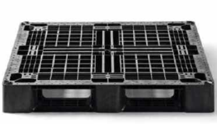 Palette plastique medium PlanetPal MIX 11A11 MR6R-AS - Ref PA-ME-0145 - 1100x1100 mm - 6 semelles - 12.84 kg_1