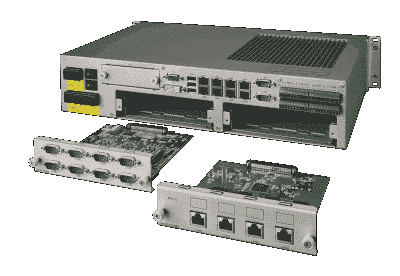 PC industriel fanless pour sous-station électrique - Core i7 1.7GHz, 16GB RAM, 8xLAN, 10xCOM, 2xSlot - Référence ECU-4784-D56SBE_1