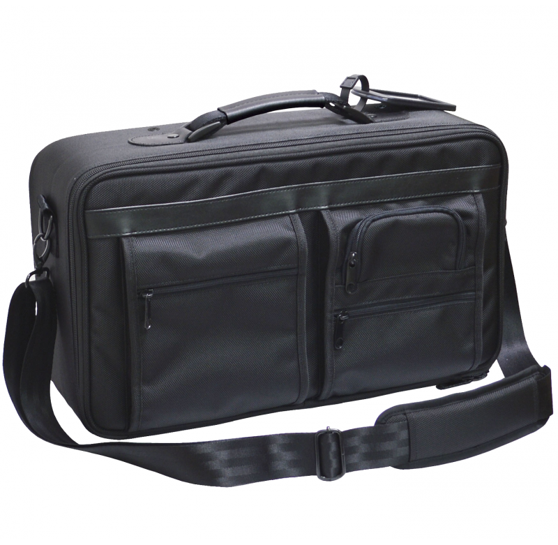 Valise de transport à 35 compartiments avec LED d'état et accessoires pour système de visite guidée WT-200_1
