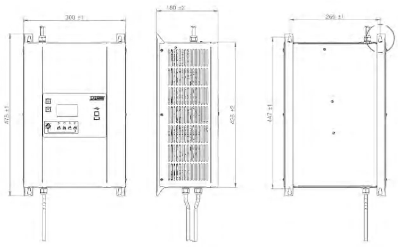 Chargeur de batterie SPE monophasé GREEN 2 24 V 60 A_1