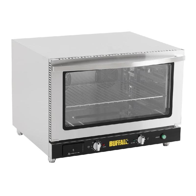 Four pâtissier à convection 4 niveaux GN 1/1 avec humidificateur - Buffalo - JB189_1
