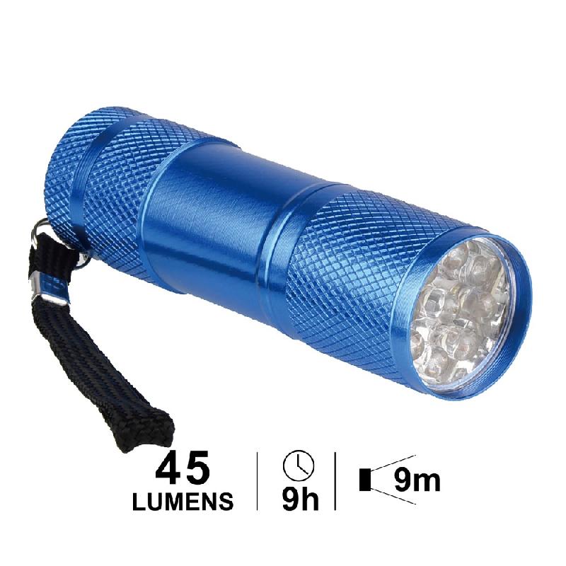 Lampe torche LED - 45 lm - compacte et légère - IP20 - fonctionne avec 3 piles LR03 AAA_1