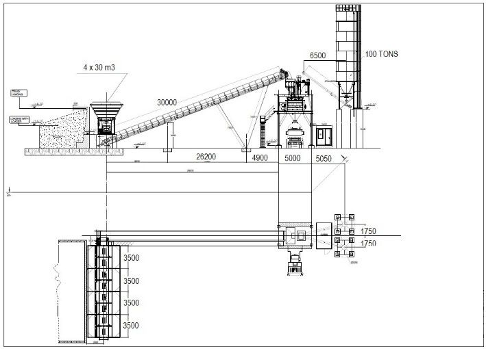 NBS 100-S Centrale à béton fixe - Noval - 100 m3/h_1