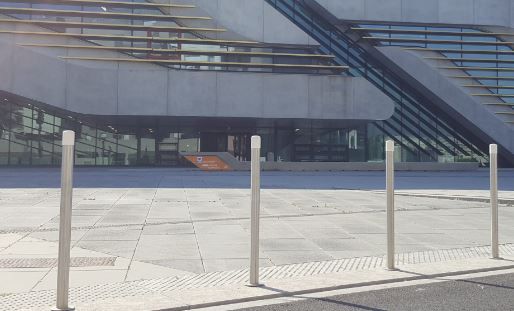 Potelet inox classico - Hauteur 1000 ou 1200mm - Diamètre 60, 76, 90mm - Inox 304 ou 316L_1