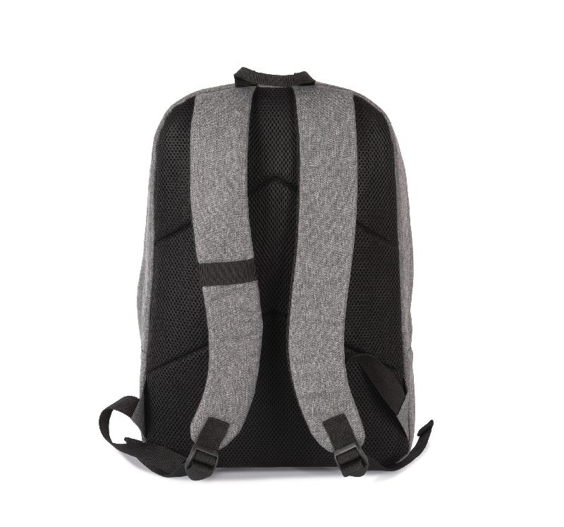 Sac à dos de travail recyclé matelassé - Kimood - Réf: KI0891 - Porte-ordinateur jusqu'à 15 pouces_1