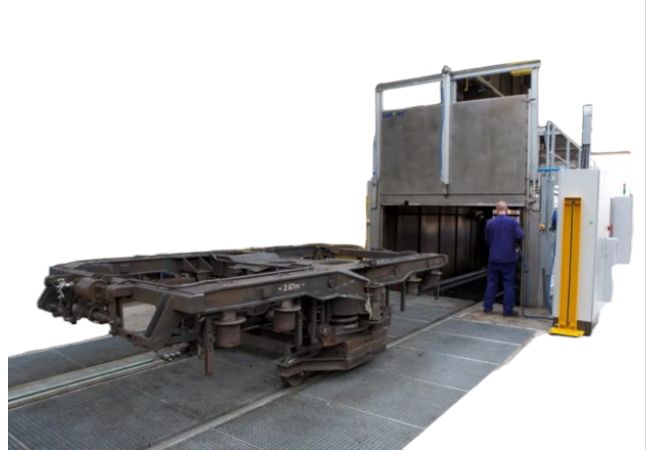 Tunnel de lavage pour rames de trains_2