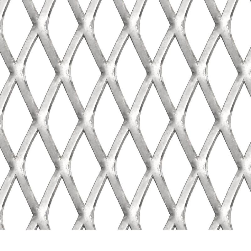 Vidaxl panneau de grillage de jardin acier inox 100x85 cm 30x17x2,5 mm 142283_1