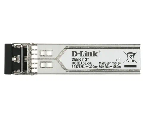 D-Link DEM-311GT module émetteur-récepteur de réseau Fibre optique 1000 Mbit/s SFP 850 nm_1