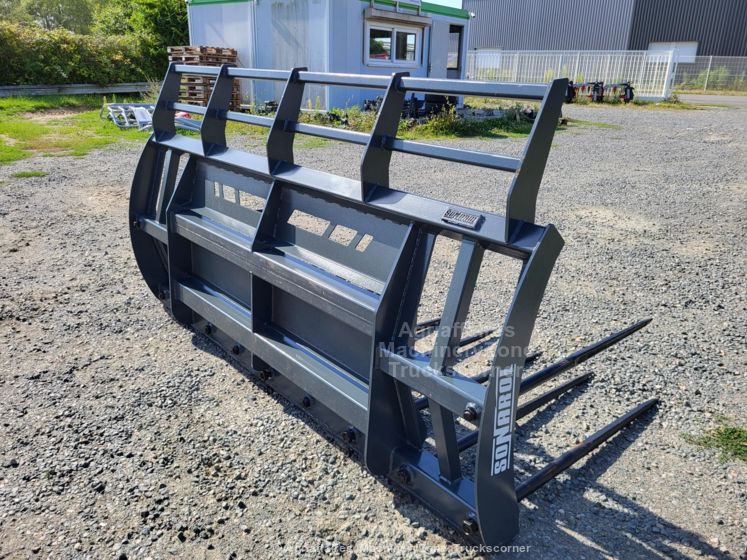 Fourche d'ensilage Sonarol - largeur 2,4 m - attelage boulonné - 9 dents_1