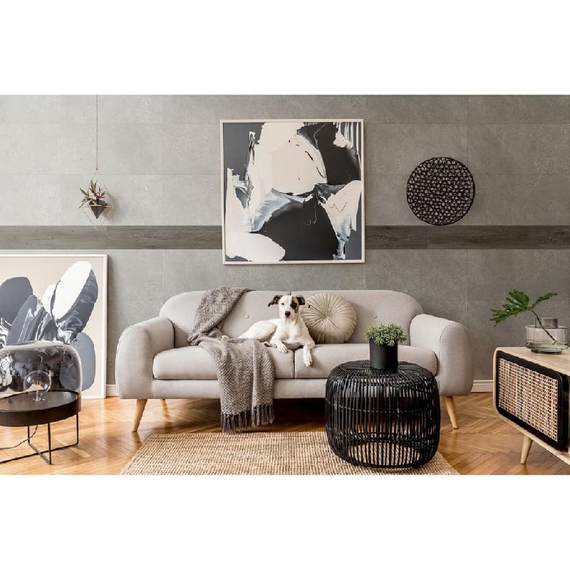 Grosfillex carreau de revêtement mural gx wall+ 15 pcs 15x90 cm chêne 434306_1