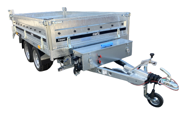 Remorque benne - électrique + manuelle - martz kipper 300/2 - 3,04 x 1,53 m - 3000 kg_1