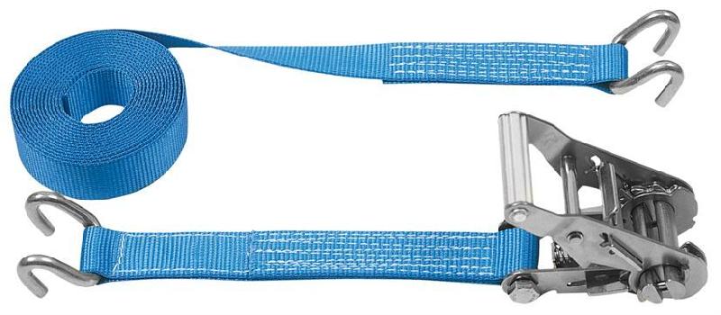 Sangle d'arrimage - 2 crochets - Orange - 9m - 7,5T - 5cm - 2710g - Norme EN 12195-2_1