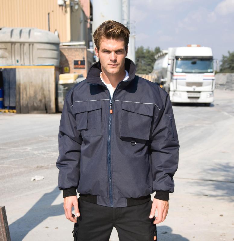 Veste Pilote Sabre - Réf: R300X - Imperméable et Coupe-vent - Taille 3XL - Couleur Black ou Navy_1