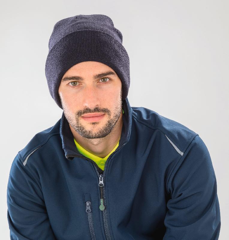 Bonnet en polyester recyclé - 50% PET recyclé - Séchage rapide - Réf: RC929X_1