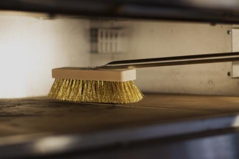 Brosse Four à pizza soies en laiton 150cm manche inox GI-METAL_1