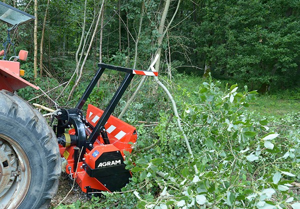 Broyeur forestier 3 points avant/arrière w forrest 1400 - agram_1