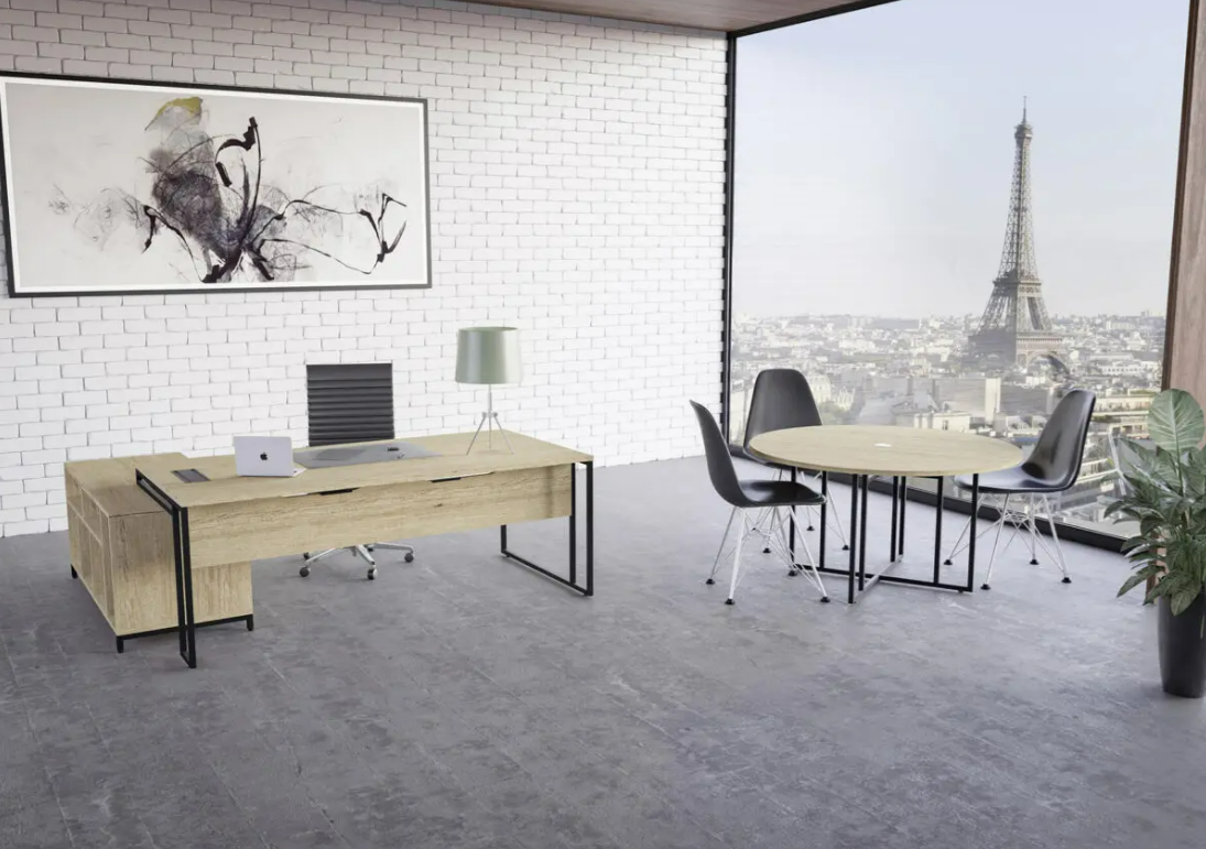 Bureau de direction élégant et ergonomique pour gestion professionnelle_1