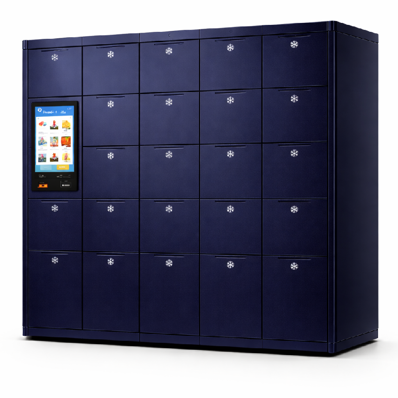 Casier de retrait de produits frais et surgelés Smart - système automatisé à température contrôlée_1