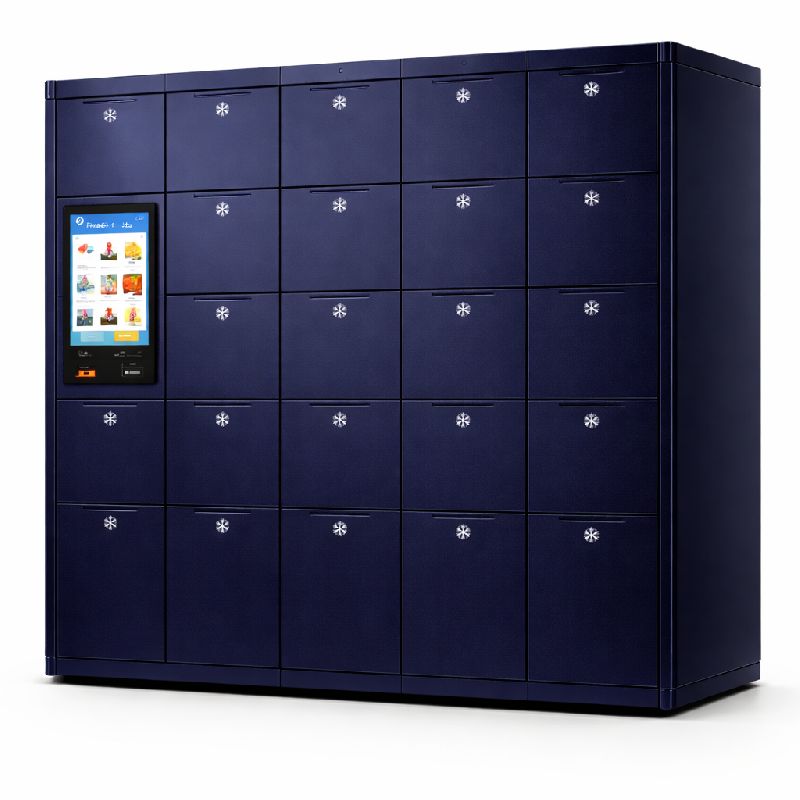 Casier de retrait de produits frais et surgelés Smart - système automatisé à température contrôlée_1