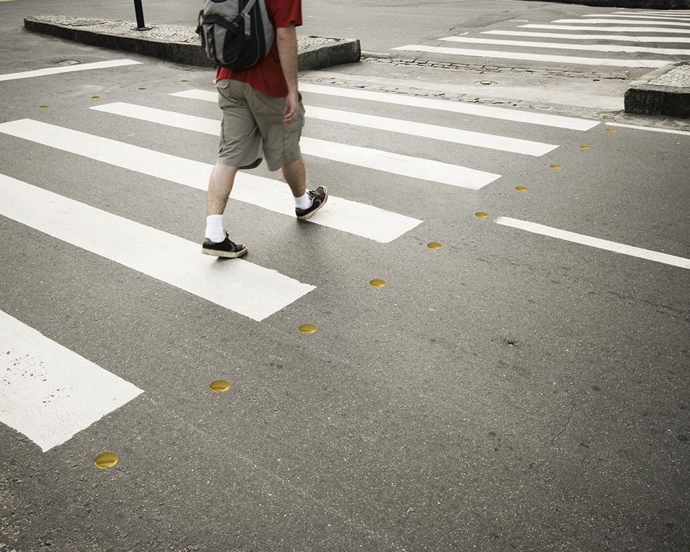 Clou de voirie GHM - Diamètres 150 mm - Signalisation au sol - Hauteur hors sol 10 mm_1